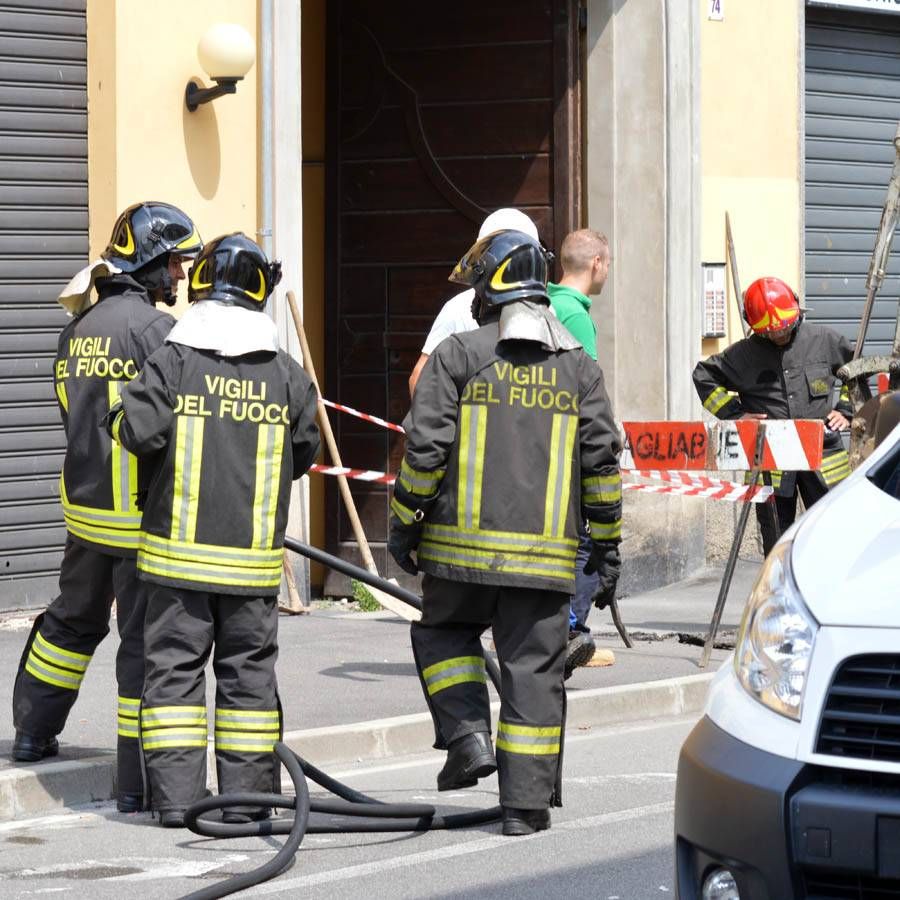 Fuga di gas, pompieri in azione Chiuso il centro di Palazzolo palazzolo 2