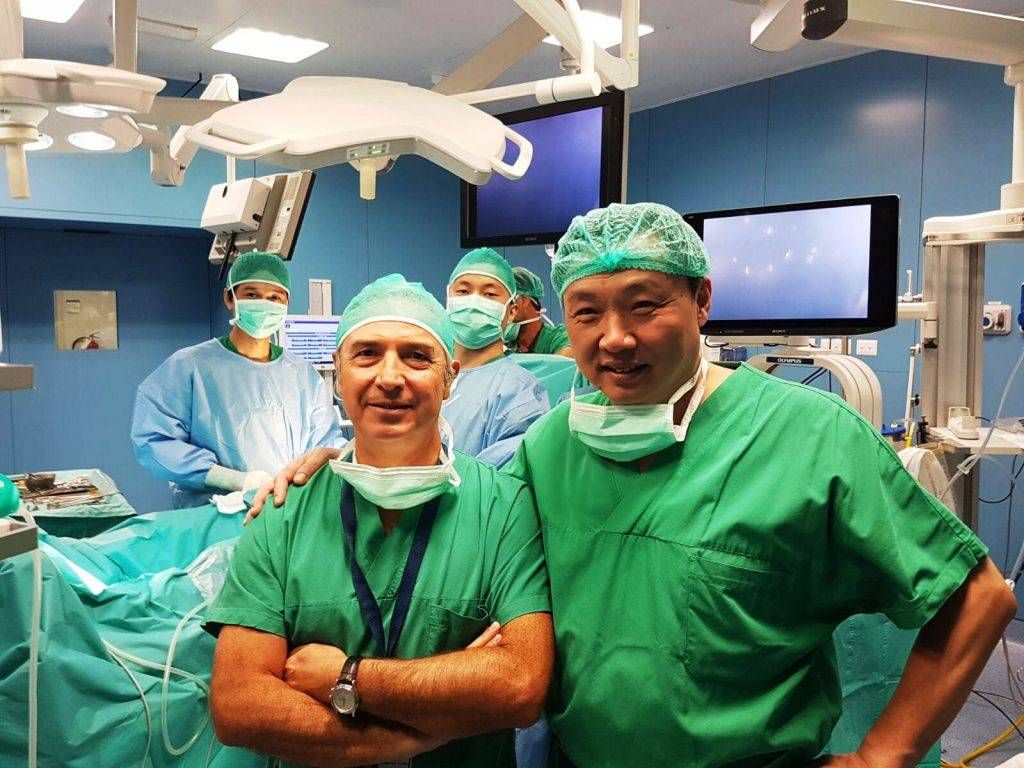 Ospedale di Garbagnate: asportato tumore allo stomaco con nuova tecnica DURBANO E GONG 1024x768