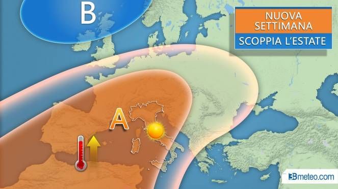 Meteo, l’estate inizia con l’anticiclone delle Azzorre: caldo e bel tempo nuova settimana arriva l anticiclone scoppia l estate 3bmeteo 84573
