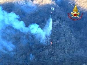 incendio Monte Mondonico