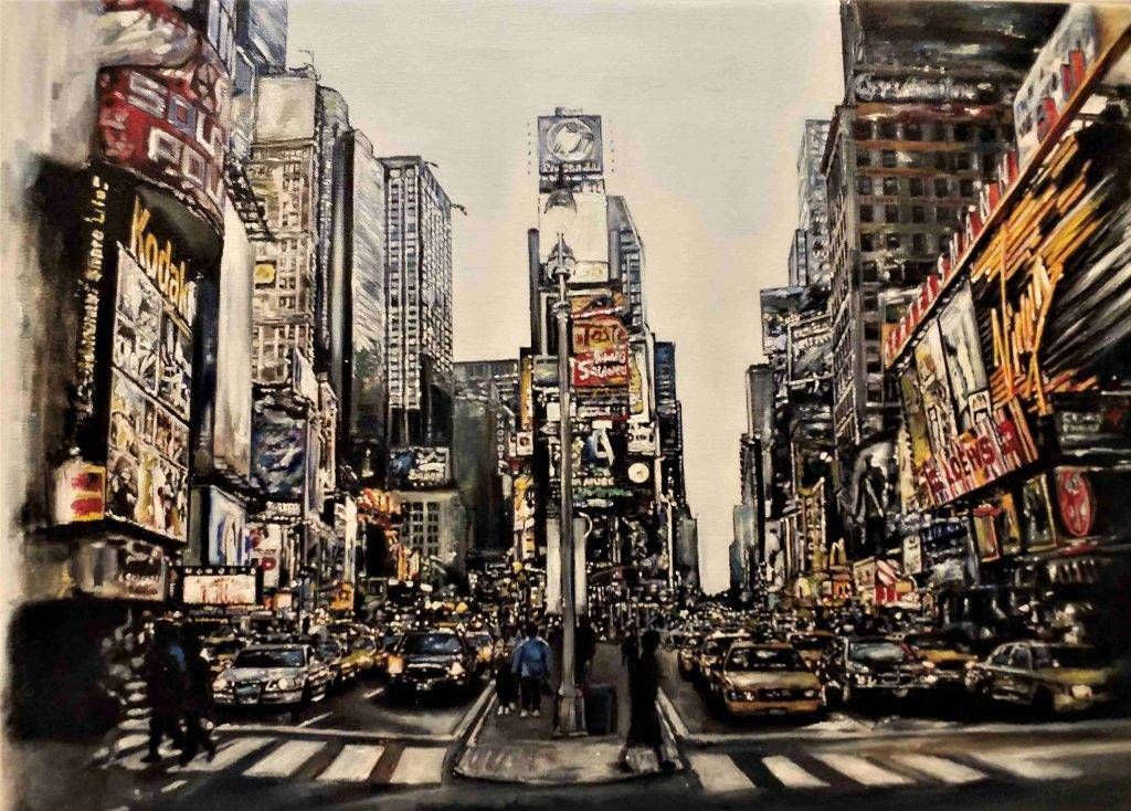 New york 2018 acrilico su tela 50 70 cm web 1024x734