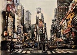 New york 2018 acrilico su tela 50 70 cm web 300x215