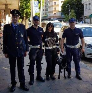 Saronno cane antidroga