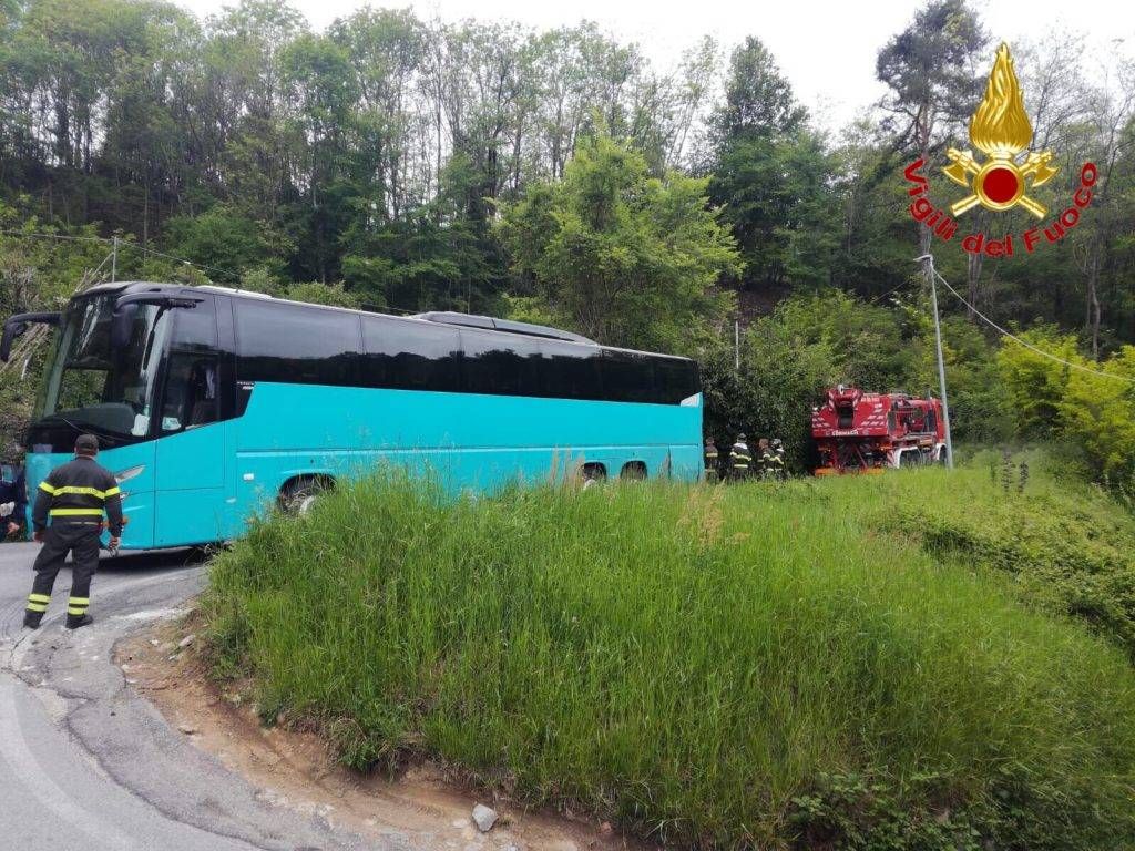 Varese autobus tornante