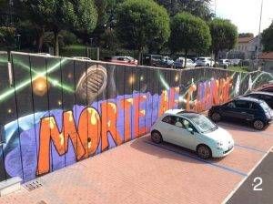 vandali in azione a Saronno