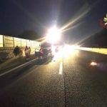 incidente autostrada notte