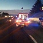 incidente autostrada notte