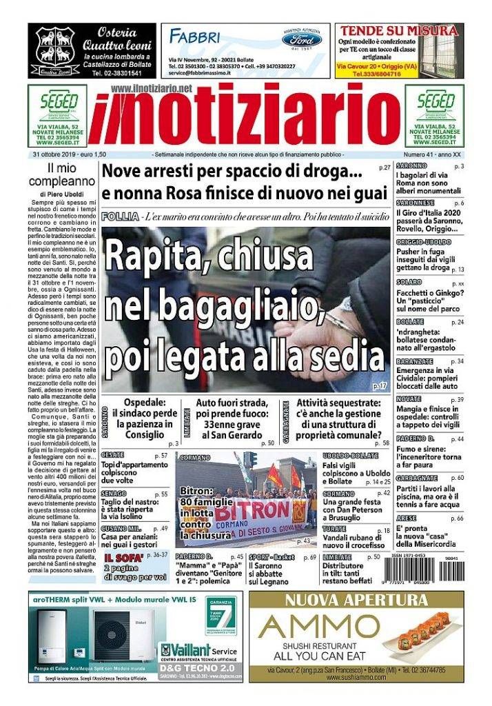 PRIMA PAGINA NOTIZIARIO