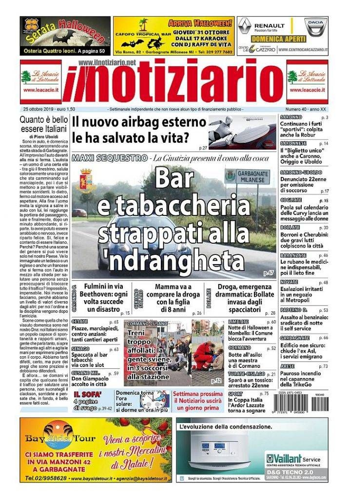 prima pagina Notiziario