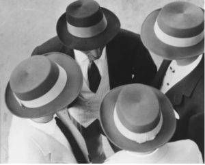 uomini eleganti anni 50