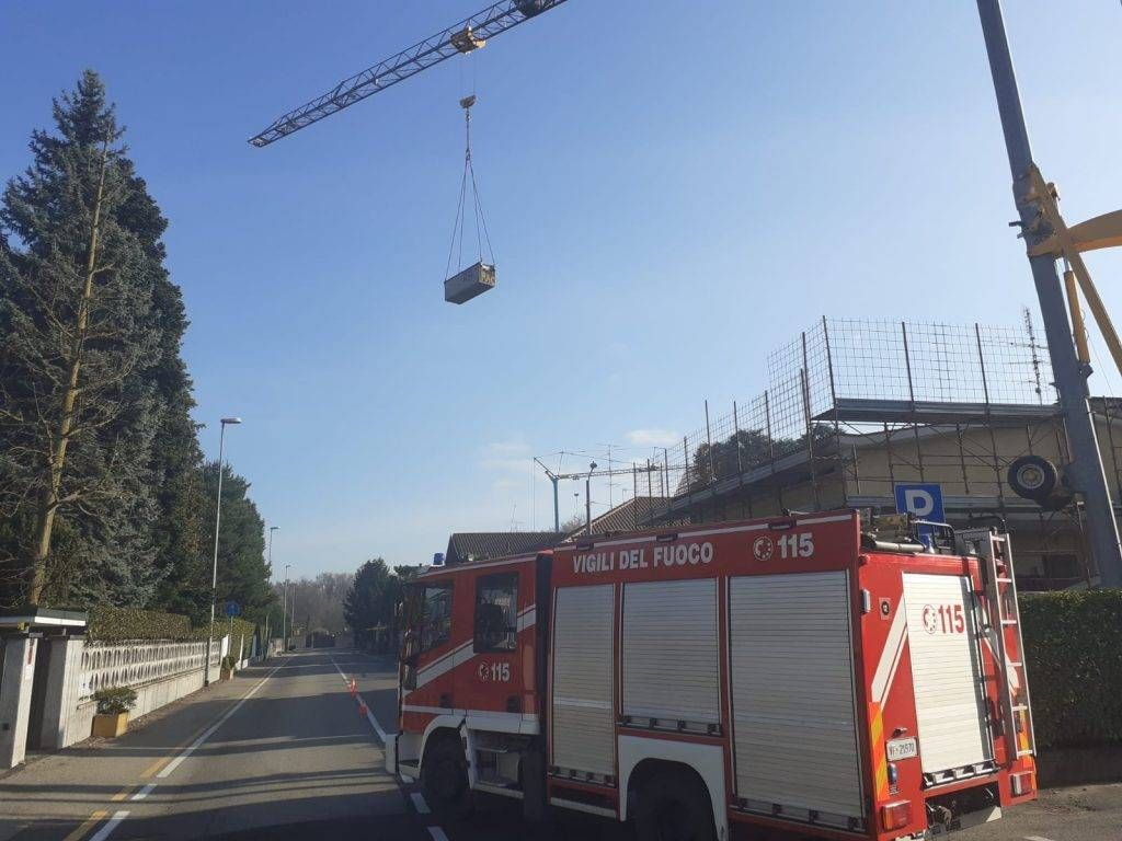 Vigili fuoco Lazzate