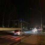 Solaro buio pedonale