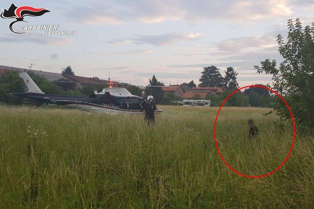 Monza: in fuga nei campi, gli atterra davanti l’elicottero dei carabinieri e lo arrestano | FOTO Monza Elicottero Carabinieri MOD 1024x683