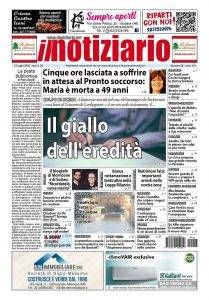 prima pagina Notiziario 