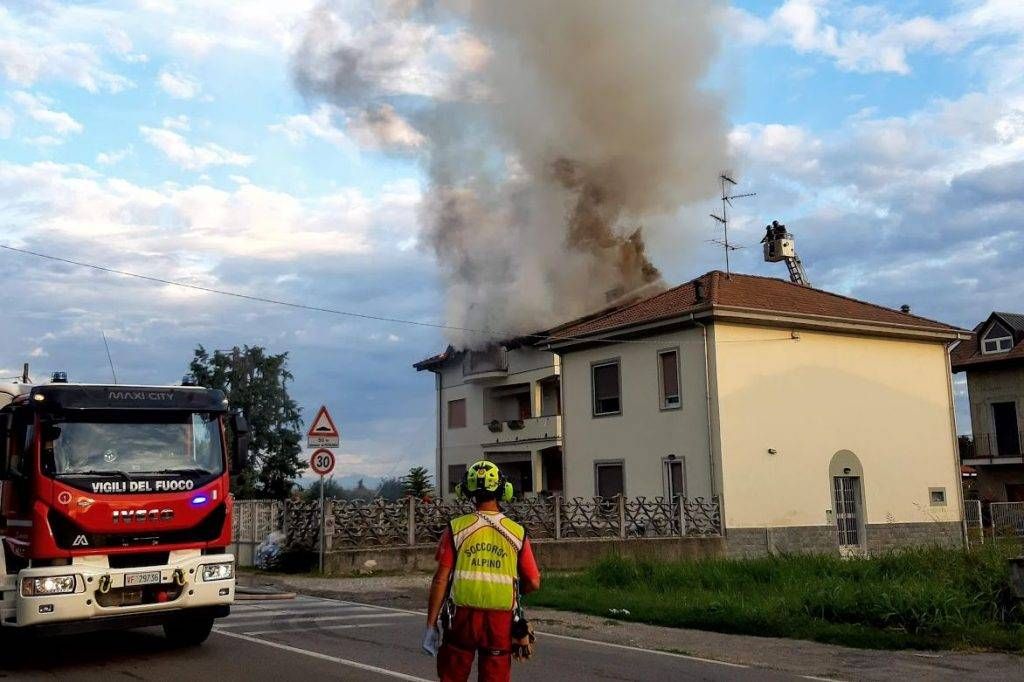 incendio cogliate