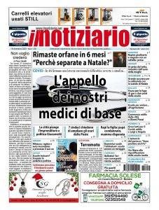 prima pagina notiziario 