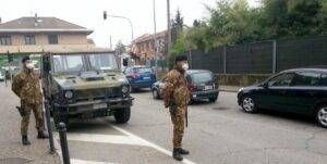 Bollate esercito controlli 