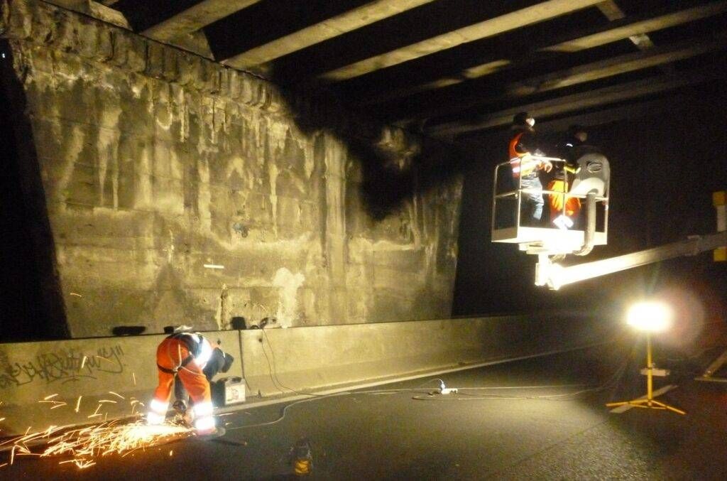 milano meda ponti notte lavori