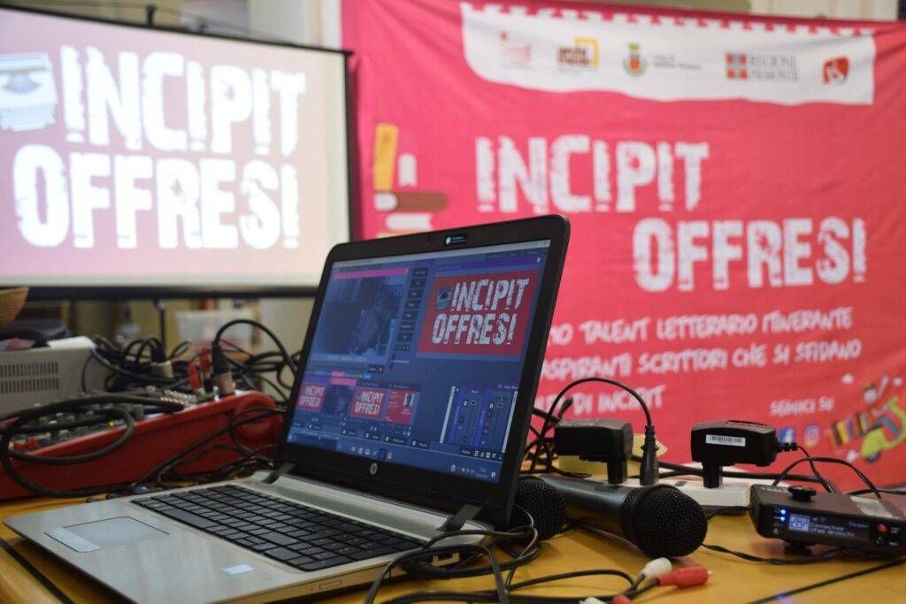 Incipit Offresi per la prima volta a Bollate: il talent per aspiranti scrittori in diretta streaming, giovedì 22 aprile Incipit Offresi 1024x683