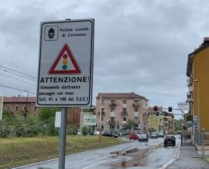 Cormano semaforo t-red