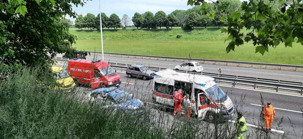 incidente tangenziale nord