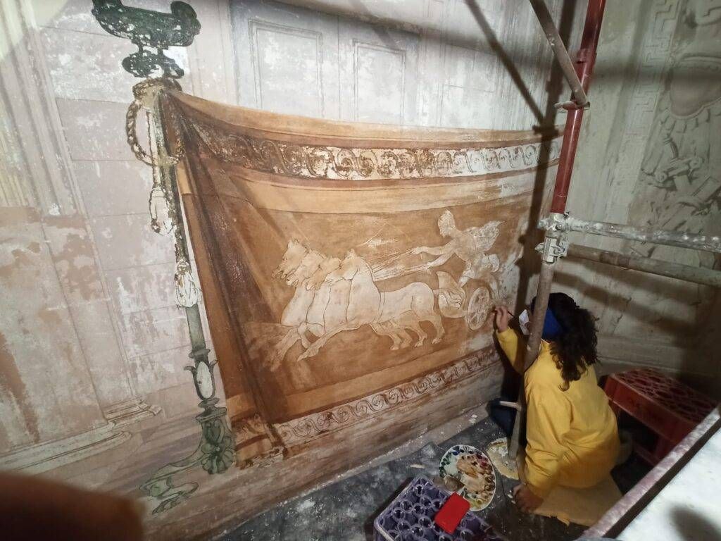 Restauro Nicchia Pompeo 2021 2 1024x768