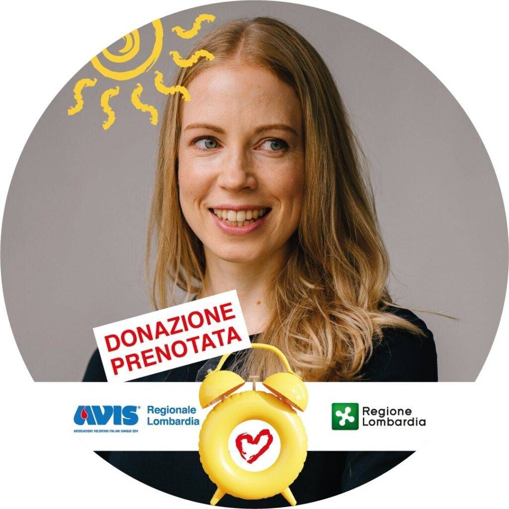 Avis Regionale Lombardia lancia la campagna estiva “Giallo come il sole. Rosso come il cuore” 02. Motivo Facebook Estate2021 Avis Lombardia 1024x1024