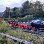 milano meda incidente