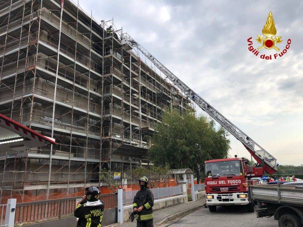 incendio Busto Arsizio