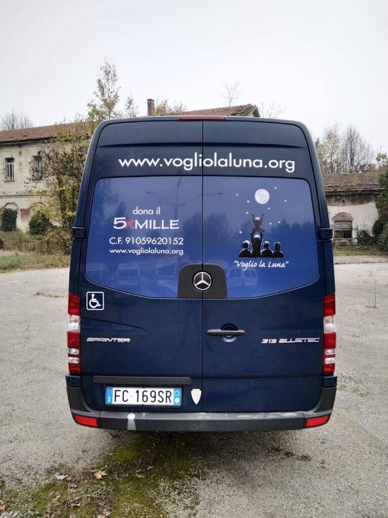 Senago, furgone trasporto disabili rubato all’associazione Voglio la luna di Limbiate furgone Limbiate disabili