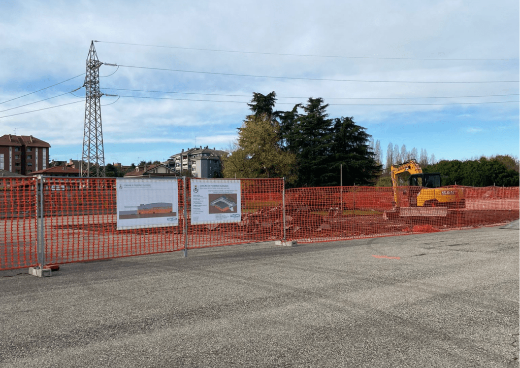 Paderno Dugnano, nuova sede della Protezione civile: cantiere al parco Toti paderno protezione civile 1024x726
