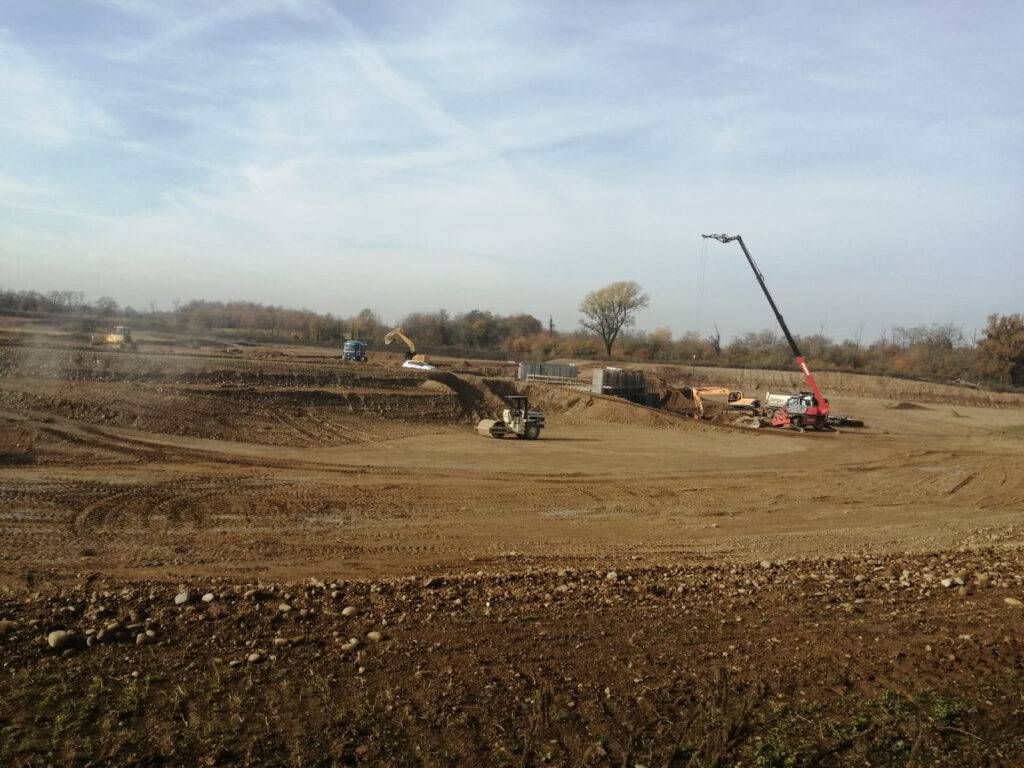 Senago vasche parco pubblico