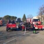 vigili del fuoco esercitazione