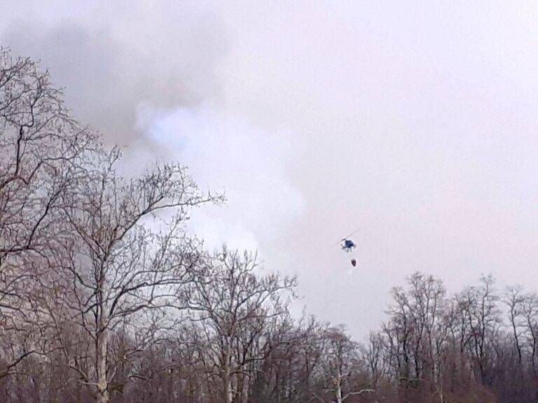 elicottero solaro incendio