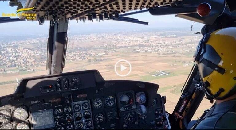 Elicottero della Guardia di Finanza: 12 arresti per frode milionaria tra Desio e dintorni elicottero guardia finanza