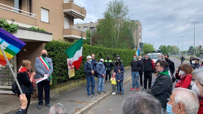 Paderno, una targa per Gildo Negri: l’ultimo partigiano morto il 25 aprile 2020 gildo negri paderno 768x432