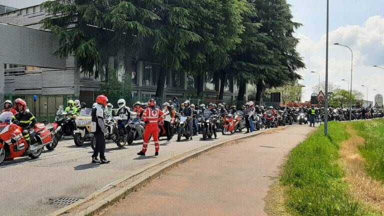 Motoraduno del 25 aprile, 300 moto tra Paderno e Senago | VIDEO motoraduno paderno senago 768x432