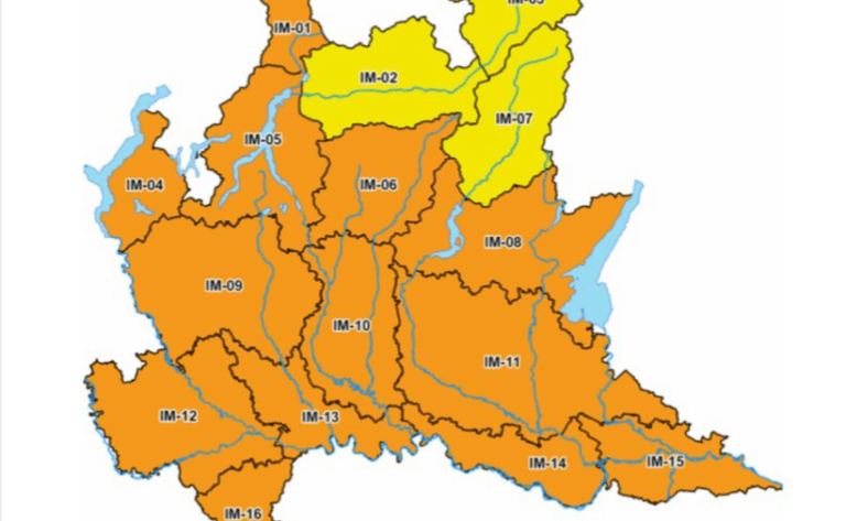meteo lombardia arancione