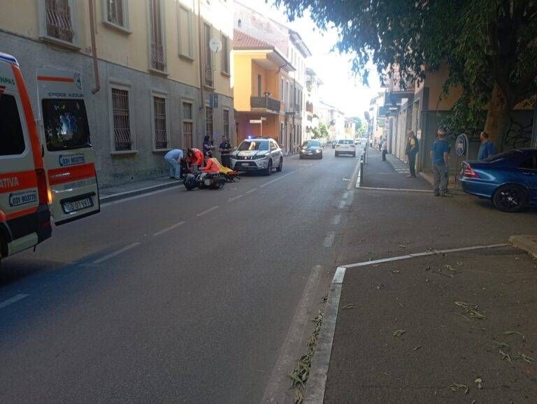 Incidente stradale a Cislago, scontro tra moto e auto: 58enne in ospedale WhatsApp Image 2022 06 10 at 11.17.59 768x578