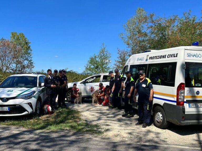 Senago donna dispersa ritrovata