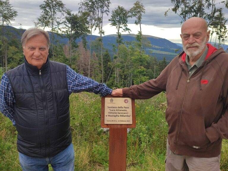 Limbiate, inaugurato ad Asiago il Sentiero della Pace dedicato a Luca Attanasio Limbiate sentiero pace attanasio