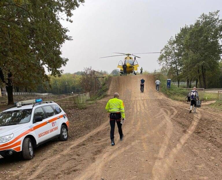incidente crossodromo ceriano