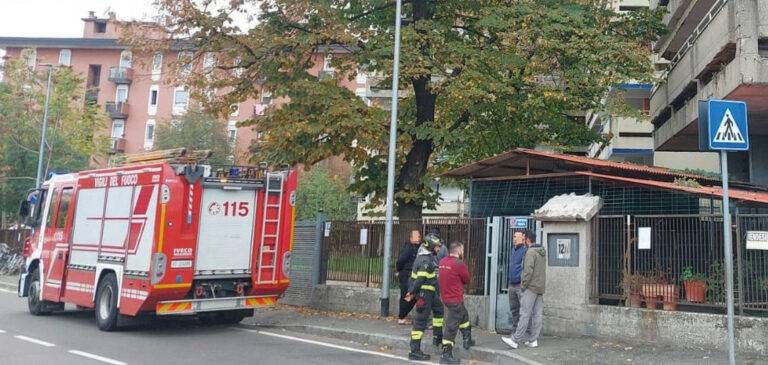 Baranzate pompieri carabinieri perdita