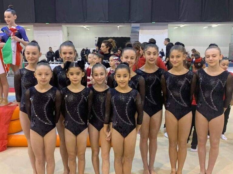 Campionato nazionale Gold di ginnastica: Sg Arese nella top 10 Arese ginnastica 768x576