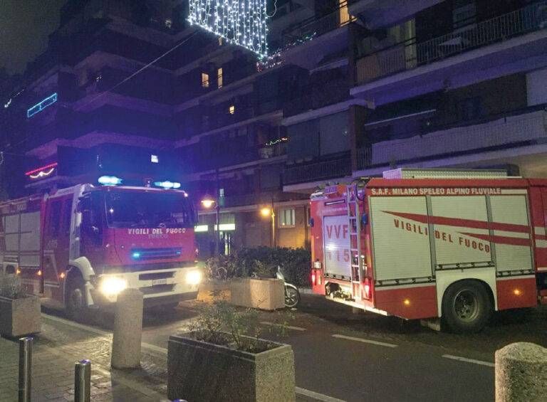 Baranzate bloccata casa salvata