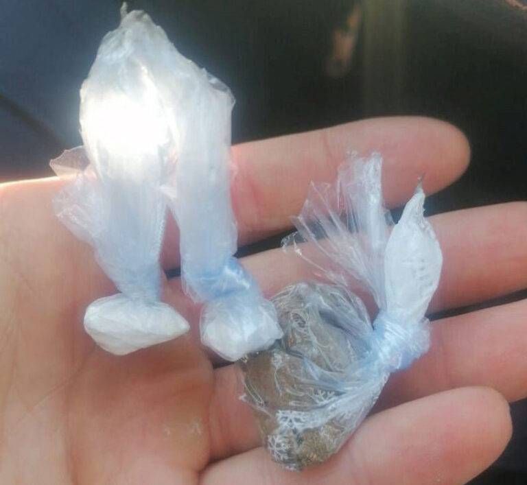 Senago droga calzini scoperto