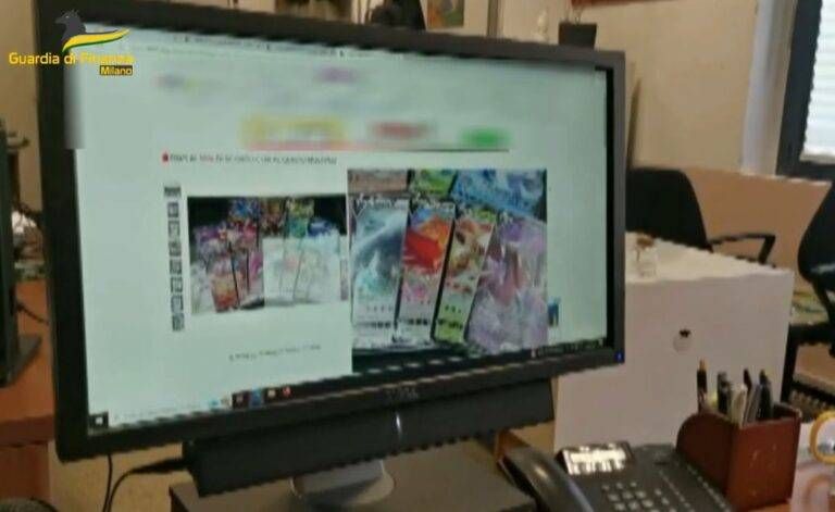 Carte Pokemon vendute online ma non spedite, sequestrati 439mila euro pokemon online
