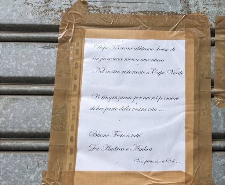Saronno: il Buongustaio chiude, ma riparte… a Capo Verde Saronno Buongustaio Capo Verde