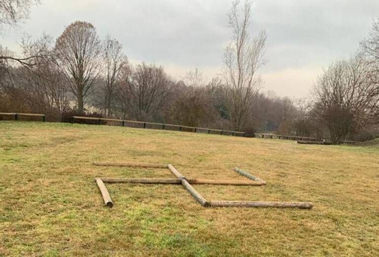 Cormano svastica Parco Nord