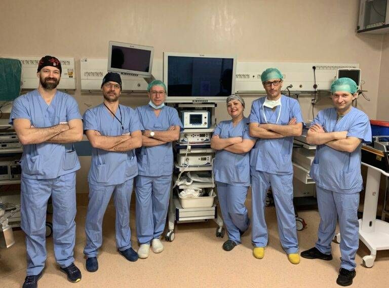 Interventi polmonari mini invasivi con un dispositivo 3D: nuovi strumenti al San Gerardo 3D in Chirurgia Toracica 768x569